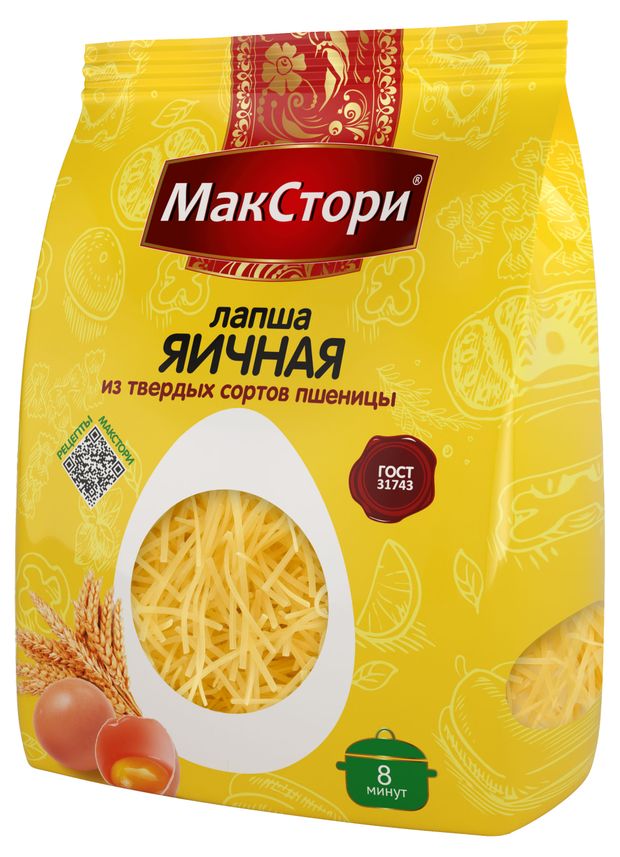 

Лапша Макстори яичная паутинка