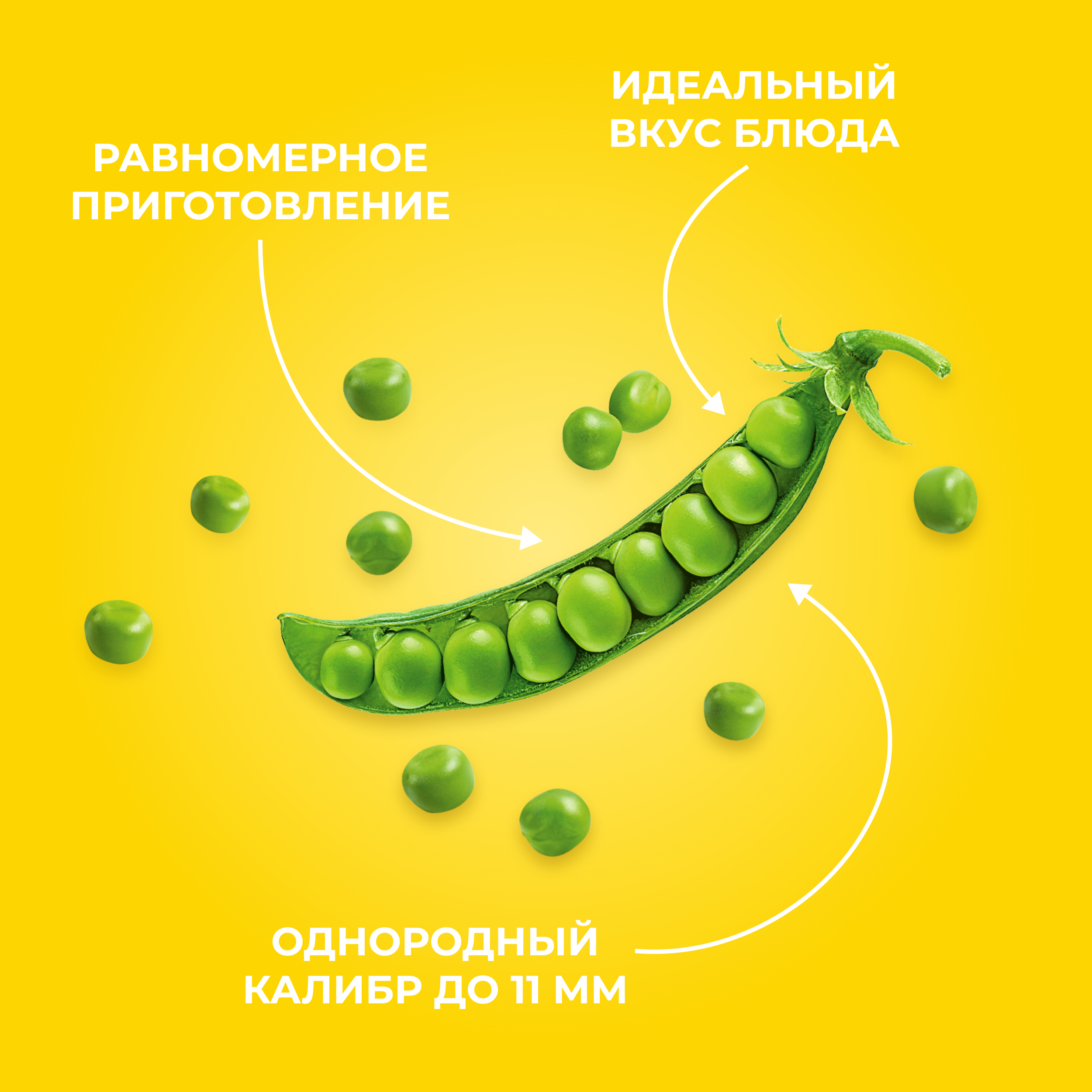 

Горошек замороженный Бондюэль отборный 400 г