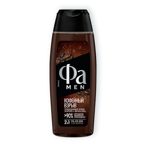 Гель для душа мужской FA Men Coffee Burst, 250 мл