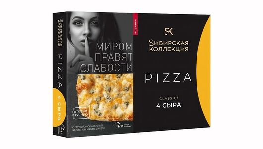 Пицца Sибирская Коллекция Classic 4 сыра