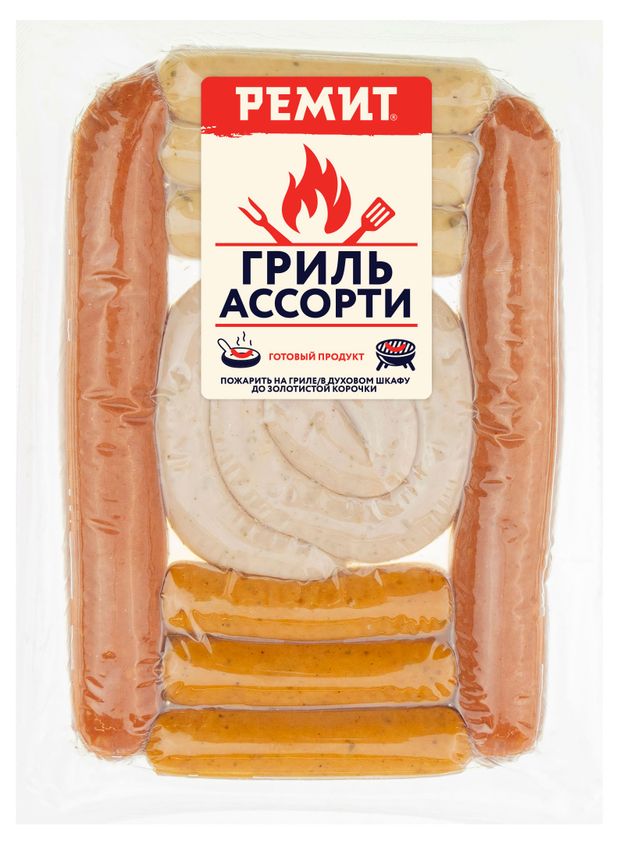 

Сосиски Ремит Ассорти Гриль в/у