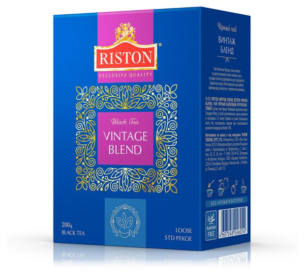 

Чай черный Riston Vintage Blend листовой 200 г