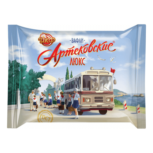 

Вафли Йошкар-Олинская КФ Артековские Люкс 150 г