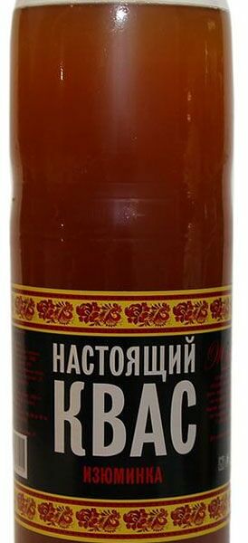 Квас Настоящий Изюминка 1500мл