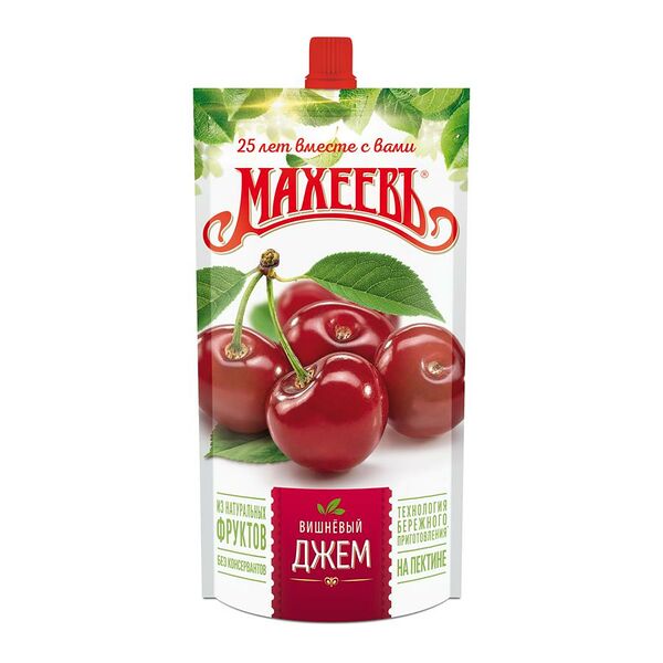 Джем Махеевъ вишневый 300г Doy-Pack