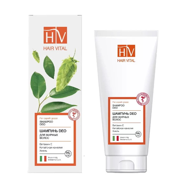 Шампунь Hair Vital DEO для жирных волос 200 мл