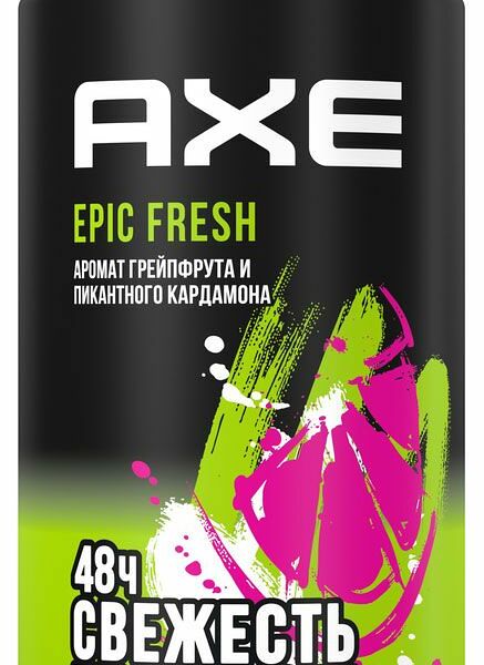 Дезодорант-спрей Axe Epic Fresh Аромат Грейпфрута и Пикантного Кардамона 150 мл