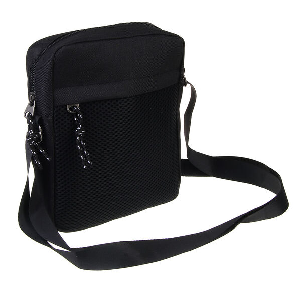 Юl сумка на длинном ремне, полиэстер, 17х20х4,5см, черный, кжгмп24-02