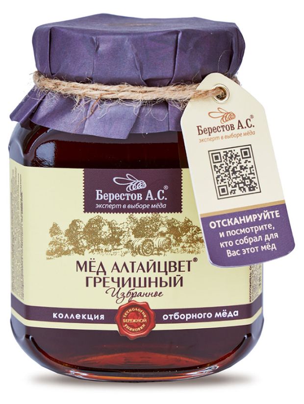 

Мёд Алтайцвет Берестов А.С. Гречишный Избранное 500 г