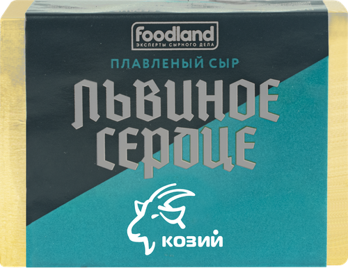 

Сыр козий плавленый Львиное Сердце 35% 90 г