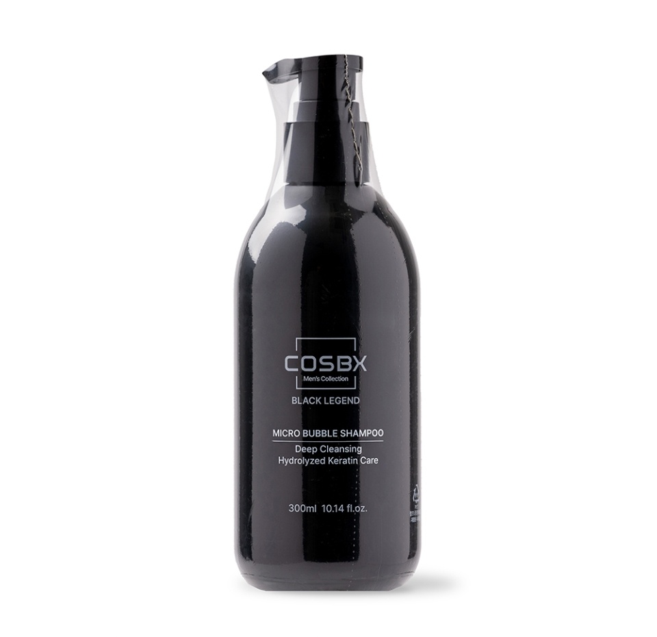 

Шампунь для волос Cosbx Black Legend для мужчин, 300 мл