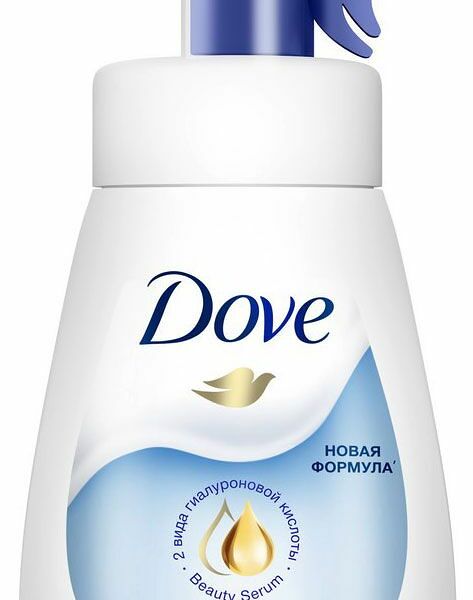Мусс для умывания Dove увлажняющий 160 мл