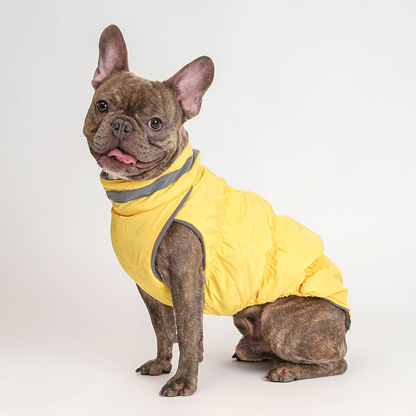 Куртка Rurri желтая на замке 2XL