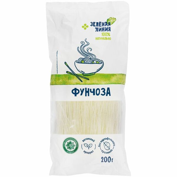 Лапша Фунчоза бобовая Зелёная Линия