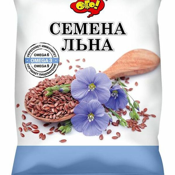 Семена льна расфасованные Ого! 150 г