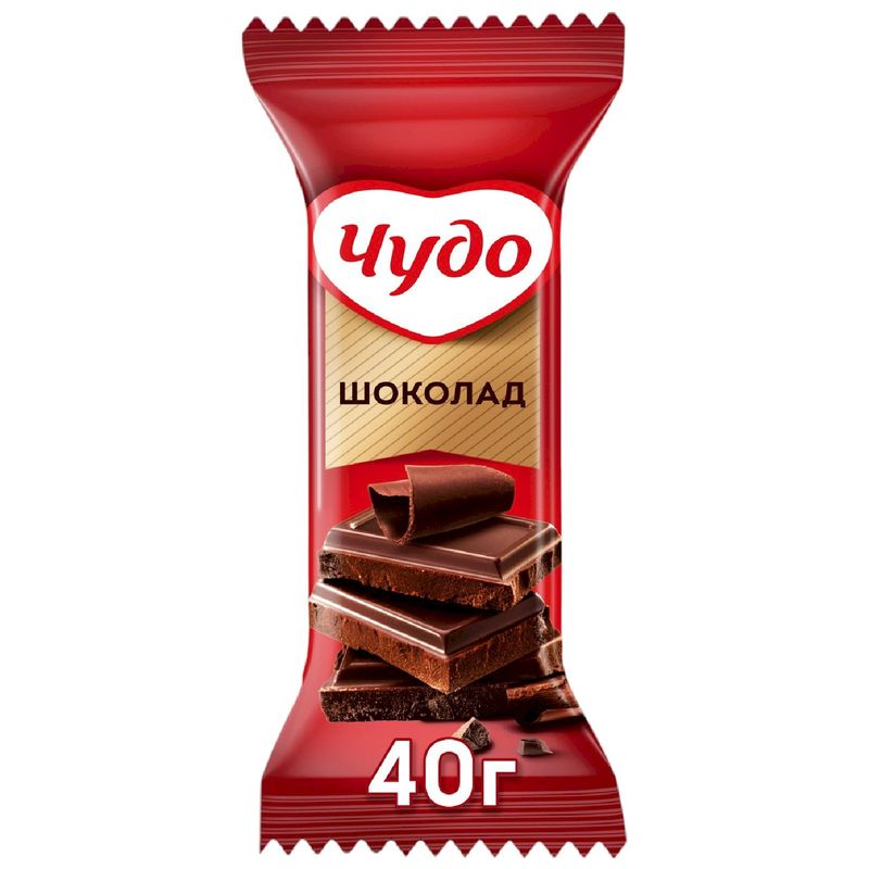 

Сырок глазированный Чудо Шоколад 25.6%, 40 г