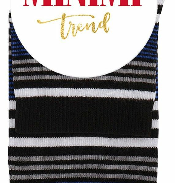 Носки женские Minimi Trend 4205 в полоску Blu, р. 39-41