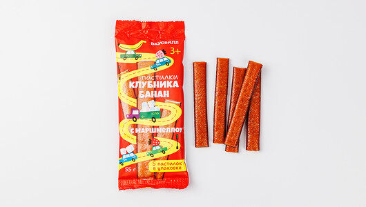 Пастилки детские Клубника-Банан с маршмеллоу