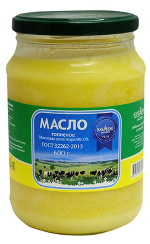 

Масло топленое 99% ТМ Кубарус-Молоко