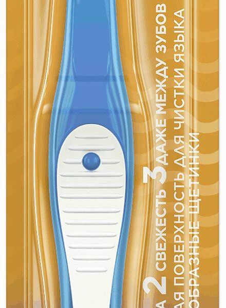 Зубная щетка Oral-B 1-2-3 средней жесткости в ассортименте