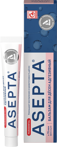 Бальзам для десен Asepta адгезивный 10 г