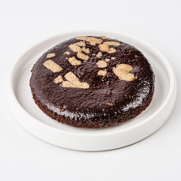 Кекс веган с темным шоколадом, кафе, замороженный
