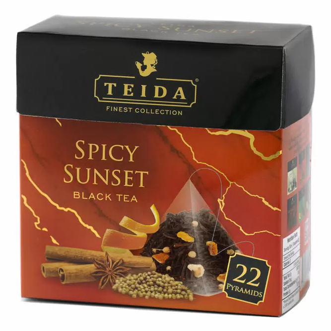 

Чай черный Teida Spicy Sunset 22 х 2 г