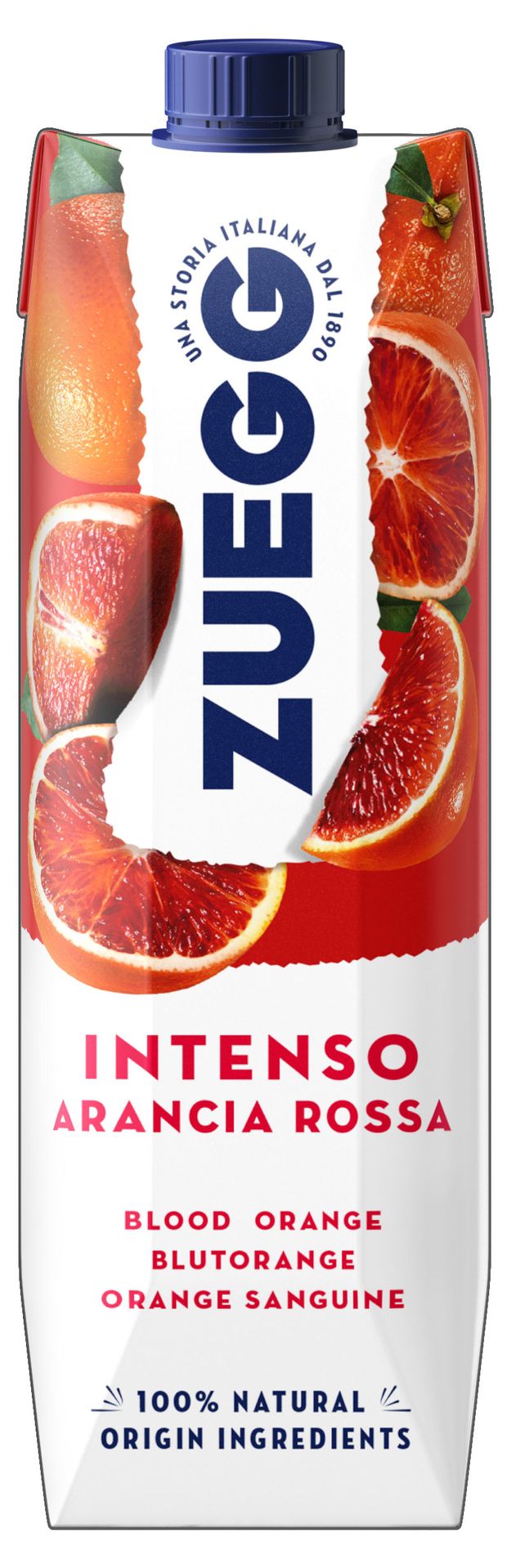 

Напиток сокосодержащий Zuegg красный апельсин 1 л