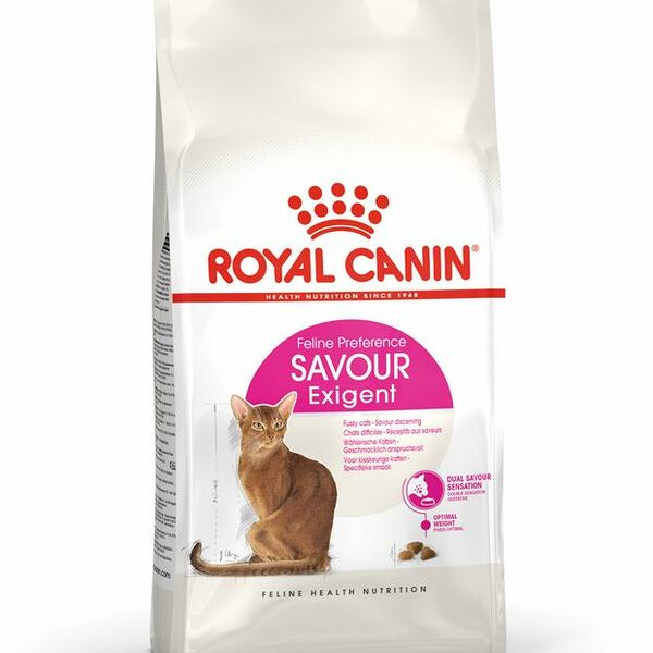 Сухой корм Royal Canin Exigent Savour Sensation для привередливых кошек со вкусом курицы, 4кг