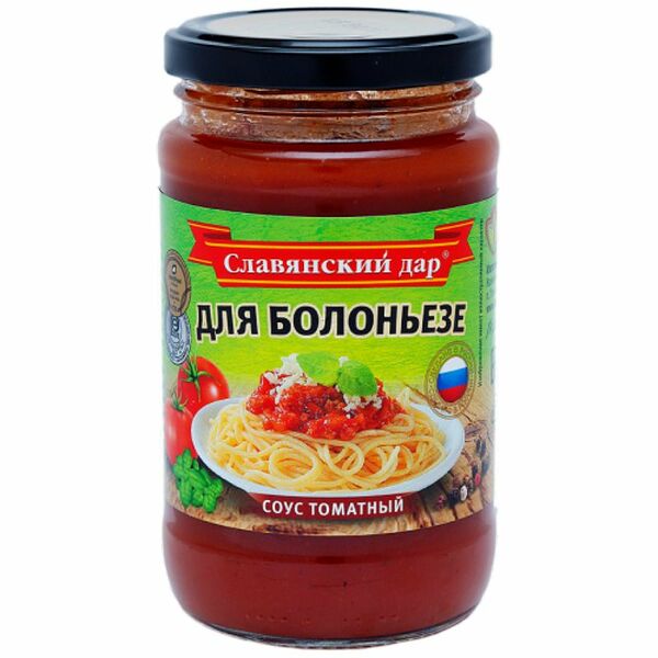Соус томатный Славянский дар для болоньезе 360 г