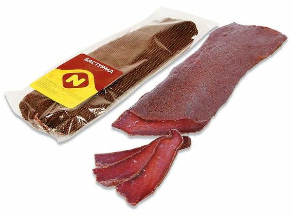 Бастурма Останкино сыровяленая высший сорт