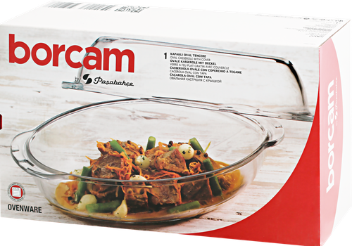 

Утятница Pasabahce Borcam с крышкой 4,5 л