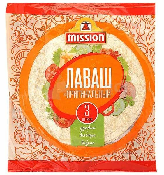 Лаваш Mission Оригинальный пшеничный 270 г