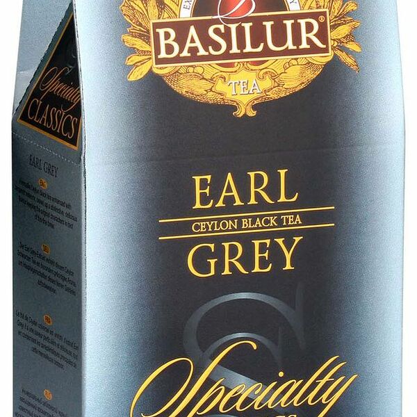 Чай черный Basilur Earl Grey листовой с бергамотом