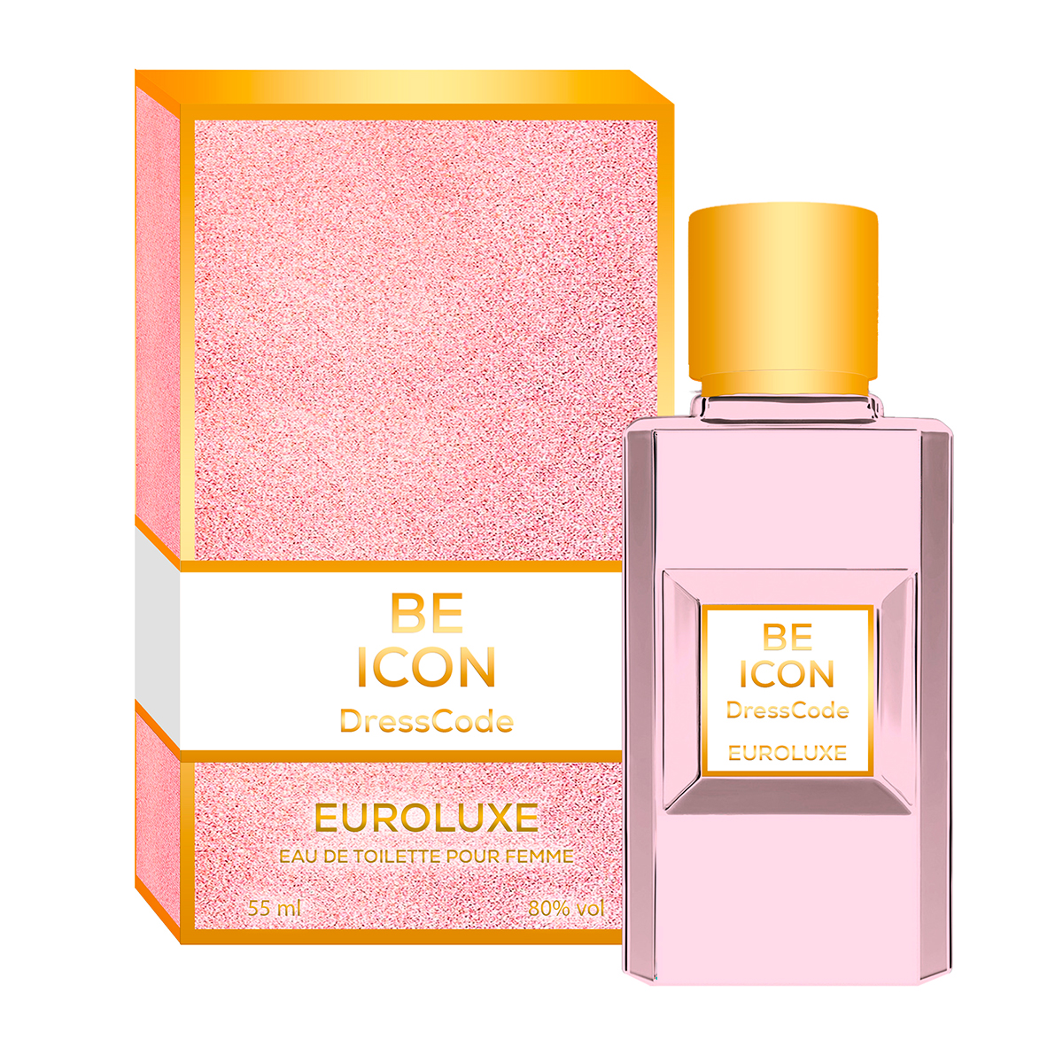 

Туалетная вода женская Euroluxe Be Icon DressCode флакон 55 мл