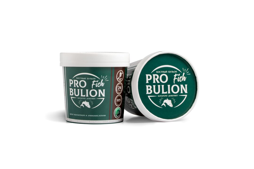 

Бульон костный ProBulion рыбный замороженный 300 г