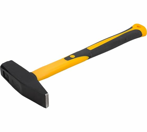 Молоток слесарный Ultima вес бойка 600 г, фибергласовая обрезиненная рукоятка, Арт. 121014