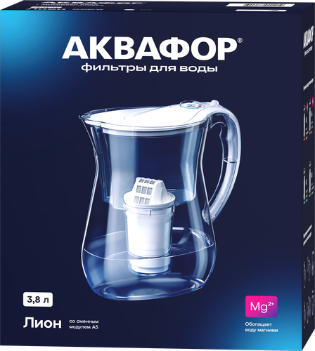 

Водоочиститель АКВАФОР Кувшин Лион