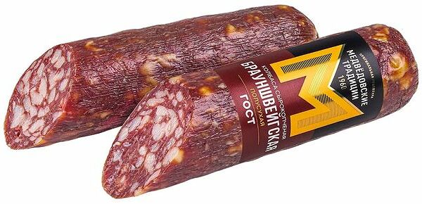 Колбаса сырокопченая ММК Брауншвейгская 200 г