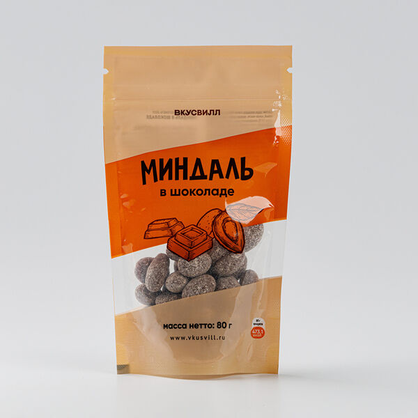 Миндаль в шоколаде 80г