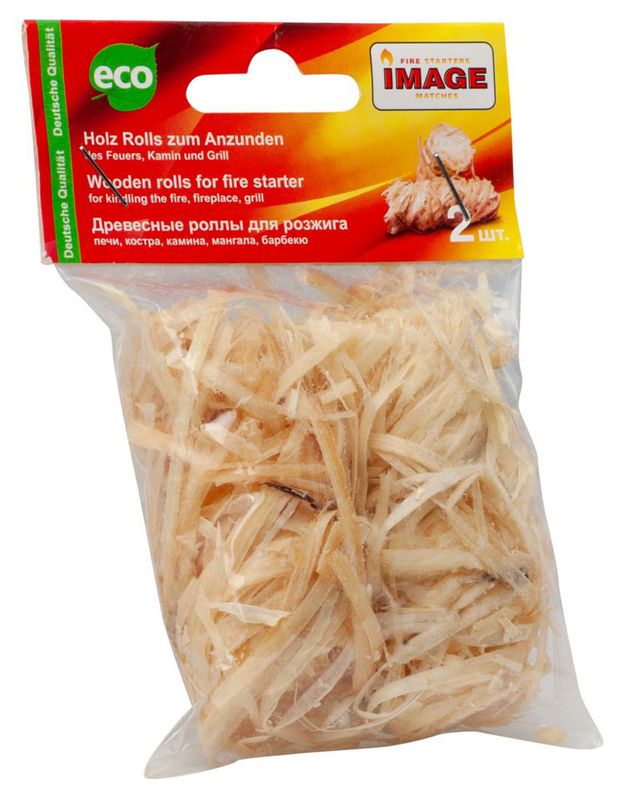 

Роллы древесные для розжига Image, 2 шт.