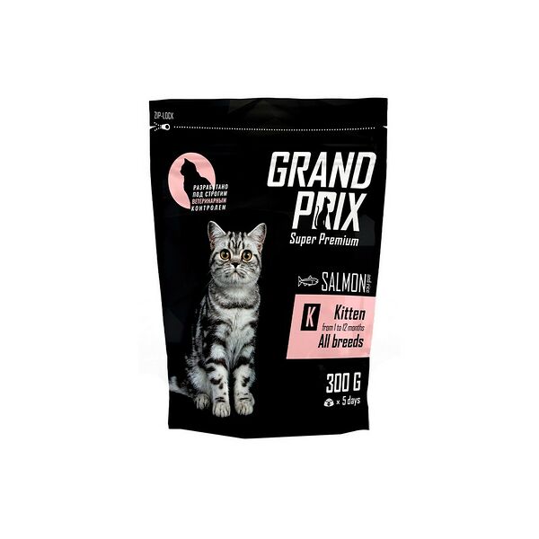 Корм для котят Grand Prix Kitten с лососем 300г