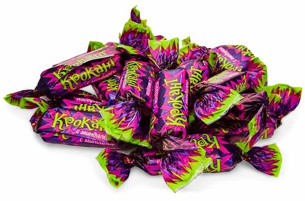 Конфеты KDV Крокант с миндалем вес