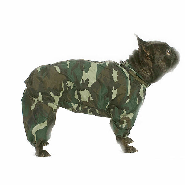 Комбинезон холодный для собак Такса средняя XL камуфляж (мальчик)