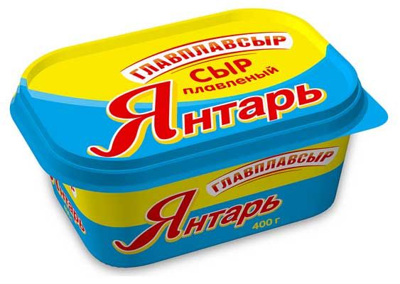 

Сыр плавленый Главплавсыр Янтарь 40% 400 г