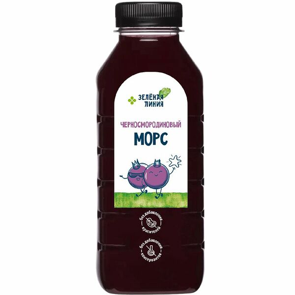 Морс черносмородиновый Зелёная Линия