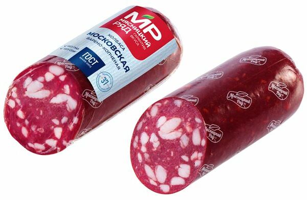 Колбаса Московская высший сорт варёно-копчёное мясн/Продукт Мясницкий Ряд