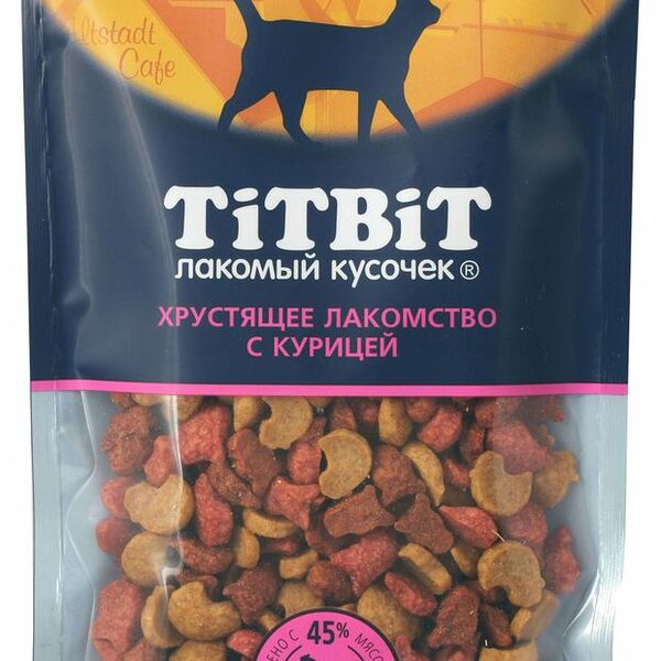 Лакомство для кошек Titbit с курицей 60г