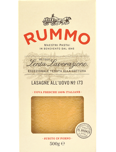Макаронные изделия Rummo Лазанья №173 яичные, 500 г