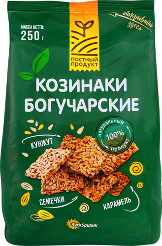 

Козинаки AgroSputnik Богучарские Классические 250 г